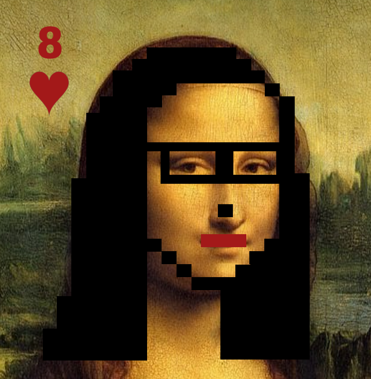 DECK1#HEART 8